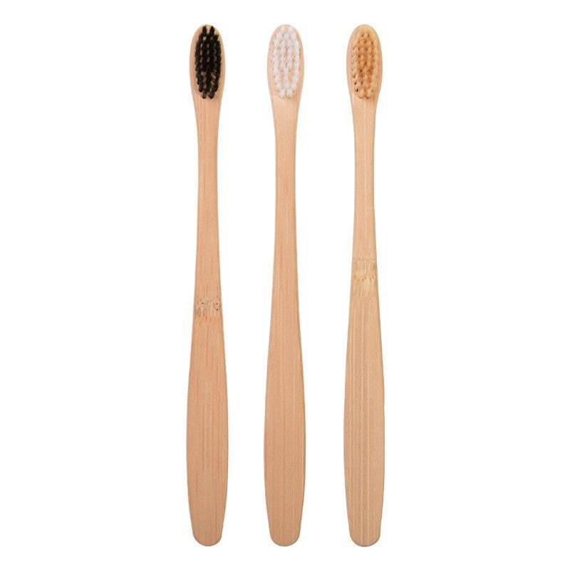 Eco Friendly Bamboo Toothbrush with Soft Bristles