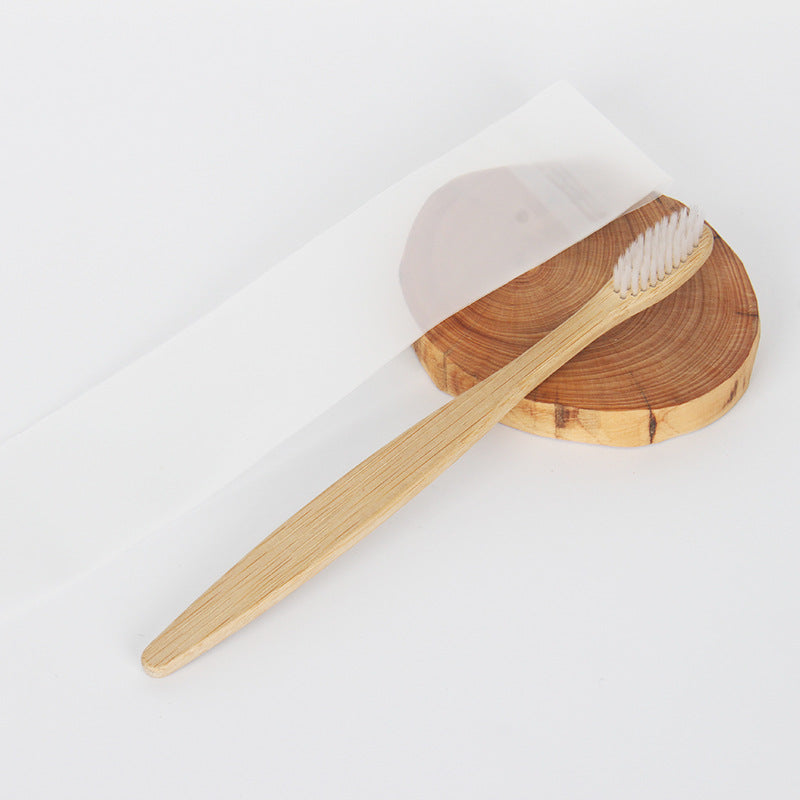 Eco Friendly Bamboo Toothbrush with Soft Bristles