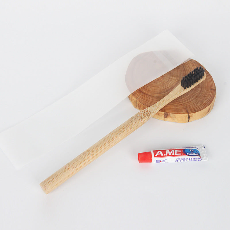 Eco Friendly Bamboo Toothbrush with Soft Bristles