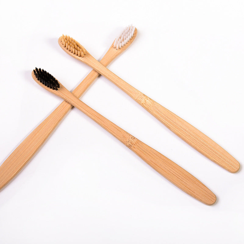 Eco Friendly Bamboo Toothbrush with Soft Bristles