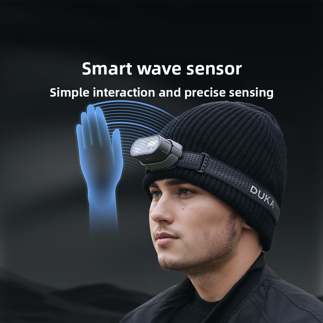 Multifunctional Sensor LED Headlamp for Camping and Work