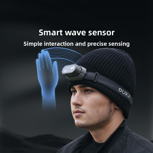 Multifunctional Sensor LED Headlamp for Camping and Work