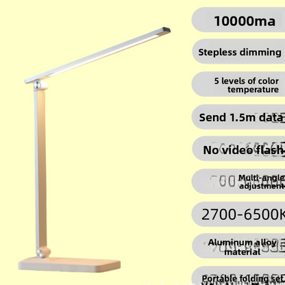 Eye-Protecting Desk Lamp with Soft LED Study Reading Light
