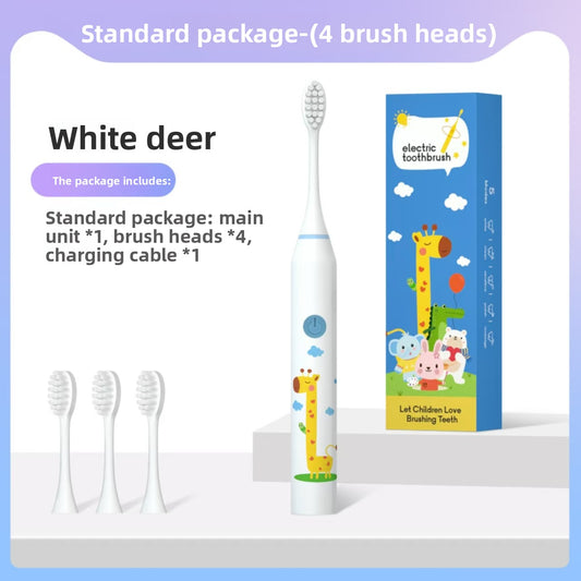 Children's Electric Toothbrush Soft Bristles Sensitive Gums