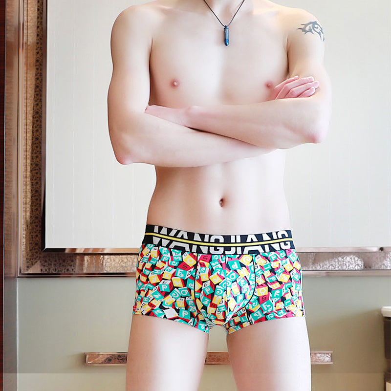 Men's Ice Silk Boxer Underwear for Ultimate Summer Comfort