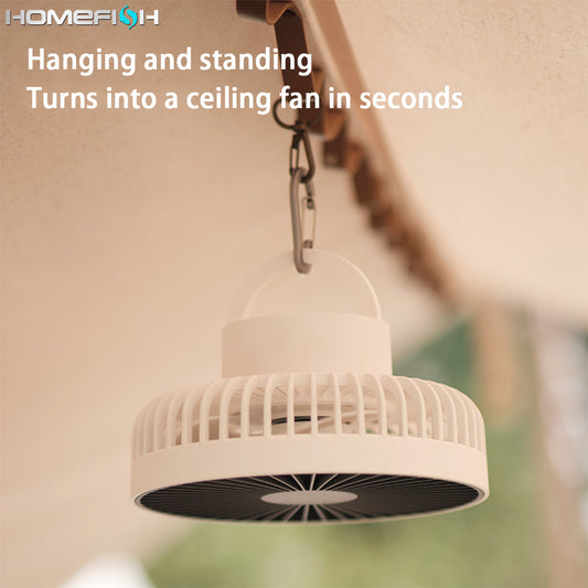 Portable Tripod Fan – Ideal Outdoor & Camping Cooling Device