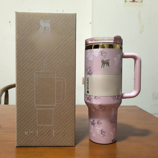Stainless Steel Insulated Tumbler with Handle