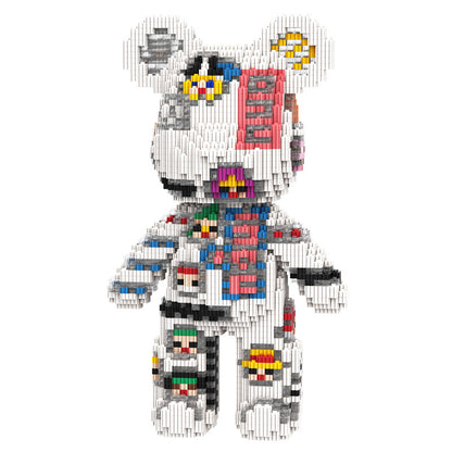 Educational DIY Building Blocks with Cute Bear Design