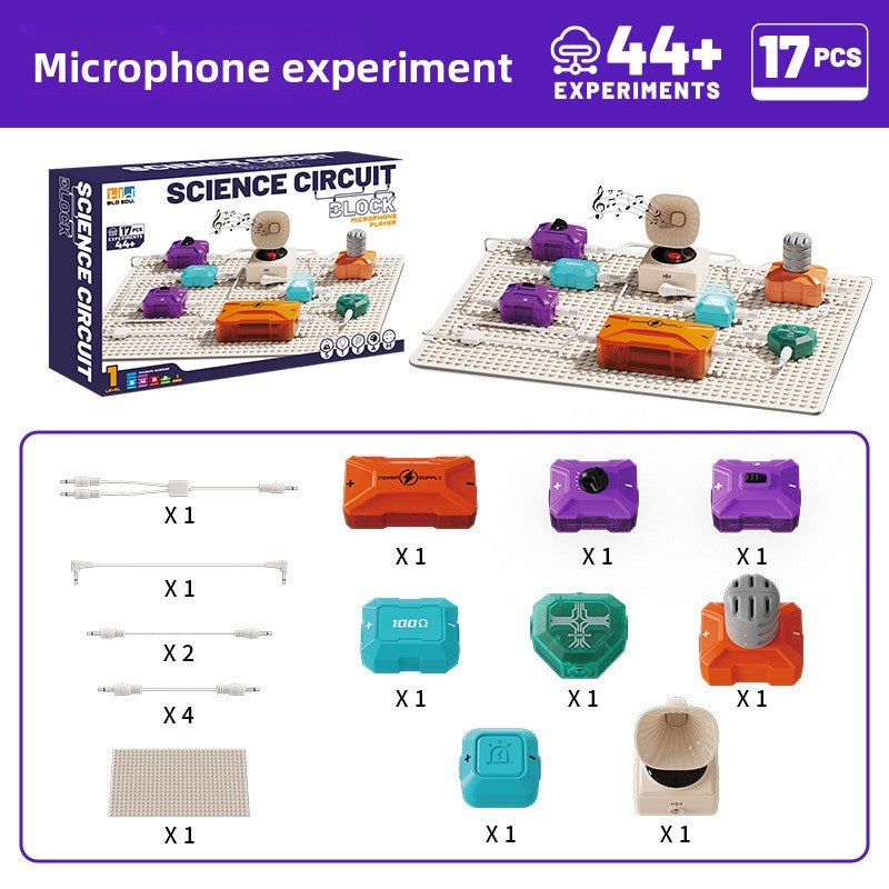 Educational Electronic Circuit Building Blocks Toys