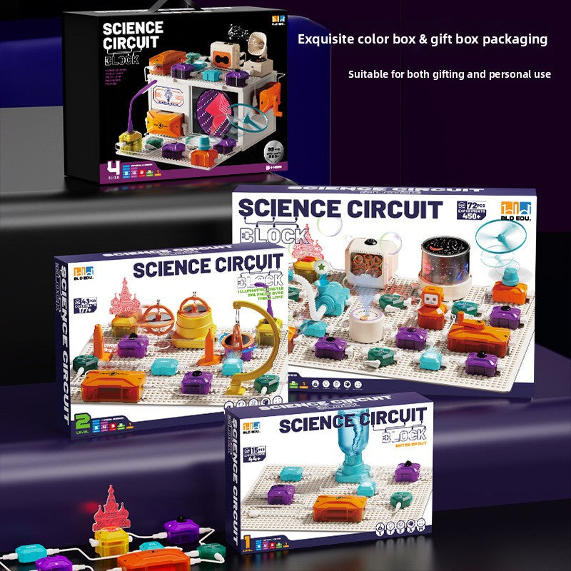 Educational Electronic Circuit Building Blocks Toys
