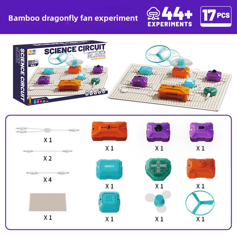 Educational Electronic Circuit Building Blocks Toys