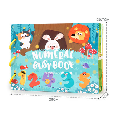 Educational Quiet Sticker Book
