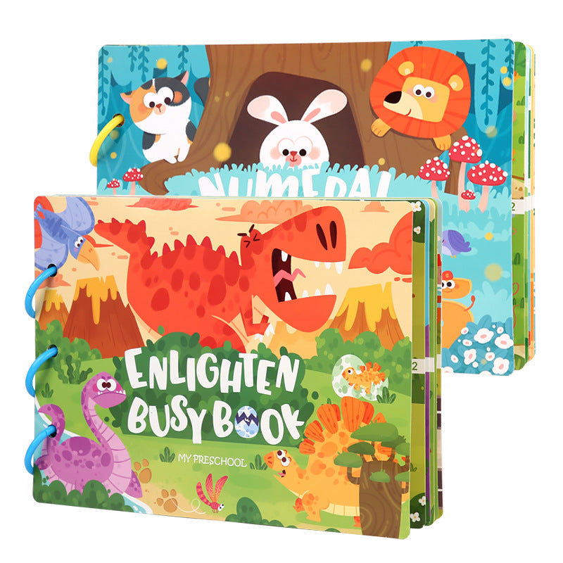 Educational Quiet Sticker Book