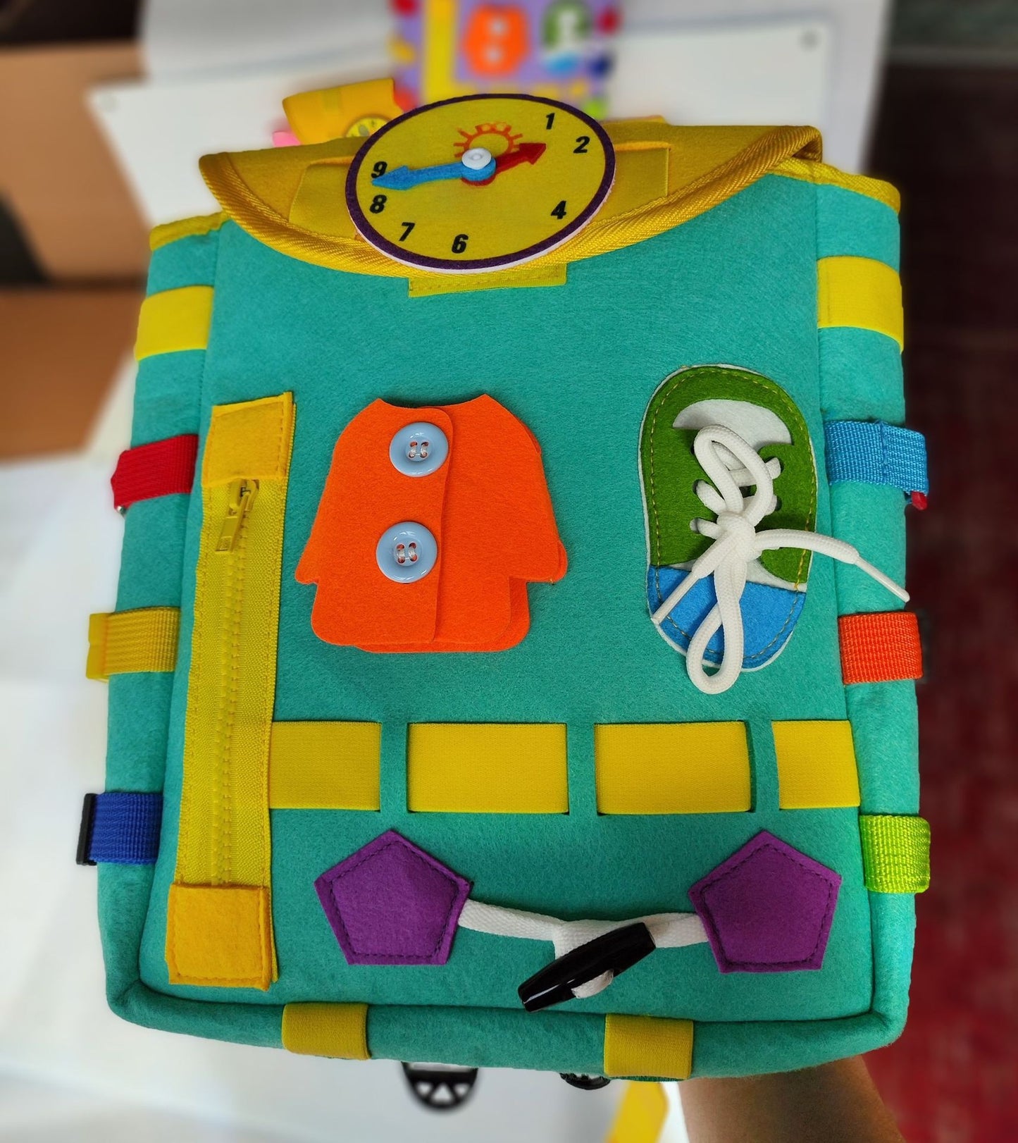 Educational toy bag