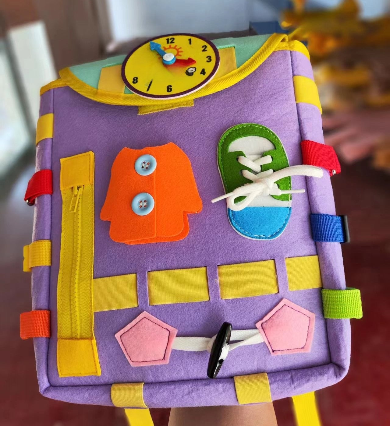 Educational toy bag