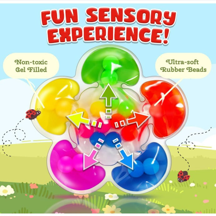 Educational toy - Five-color flower