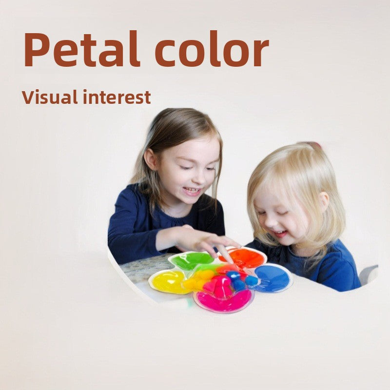 Educational toy - Five-color flower