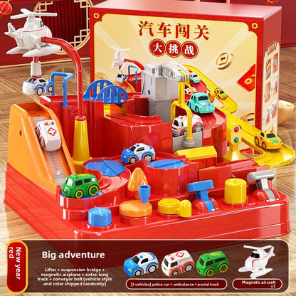 Educational Train Track Adventure Toy
