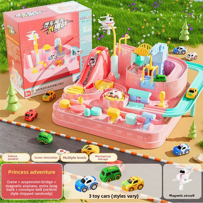Educational Train Track Adventure Toy