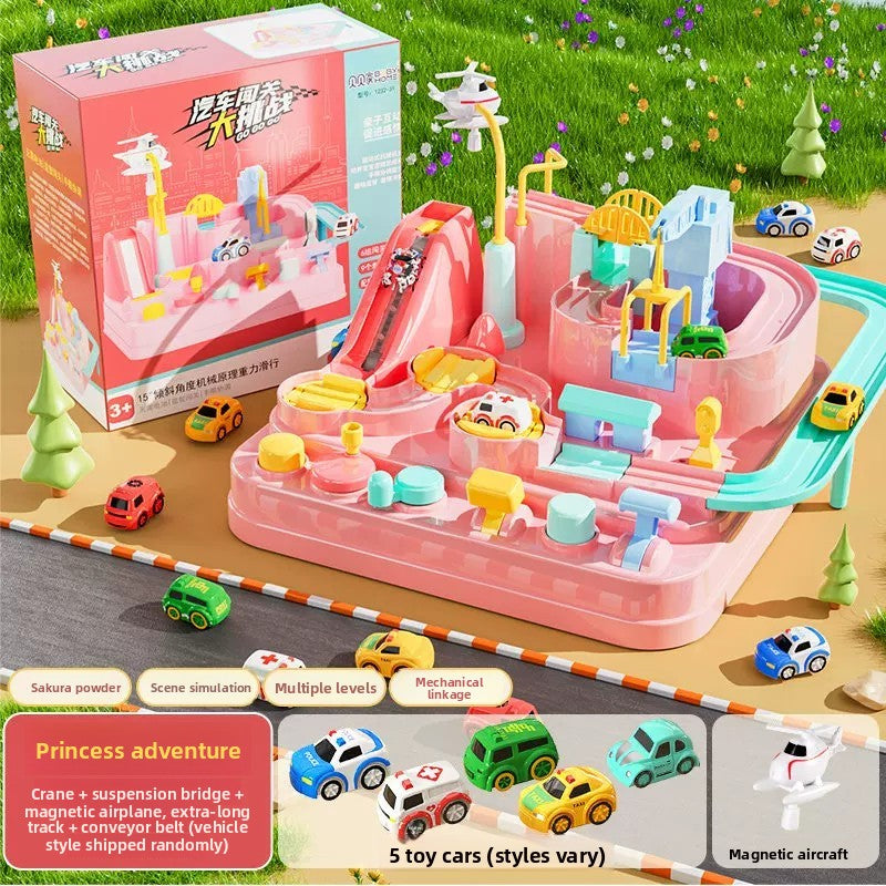 Educational Train Track Adventure Toy
