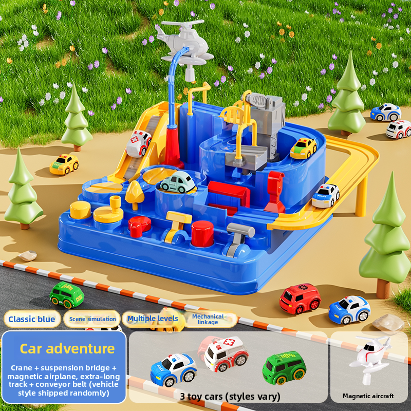 Educational Train Track Adventure Toy