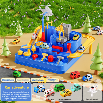 Educational Train Track Adventure Toy