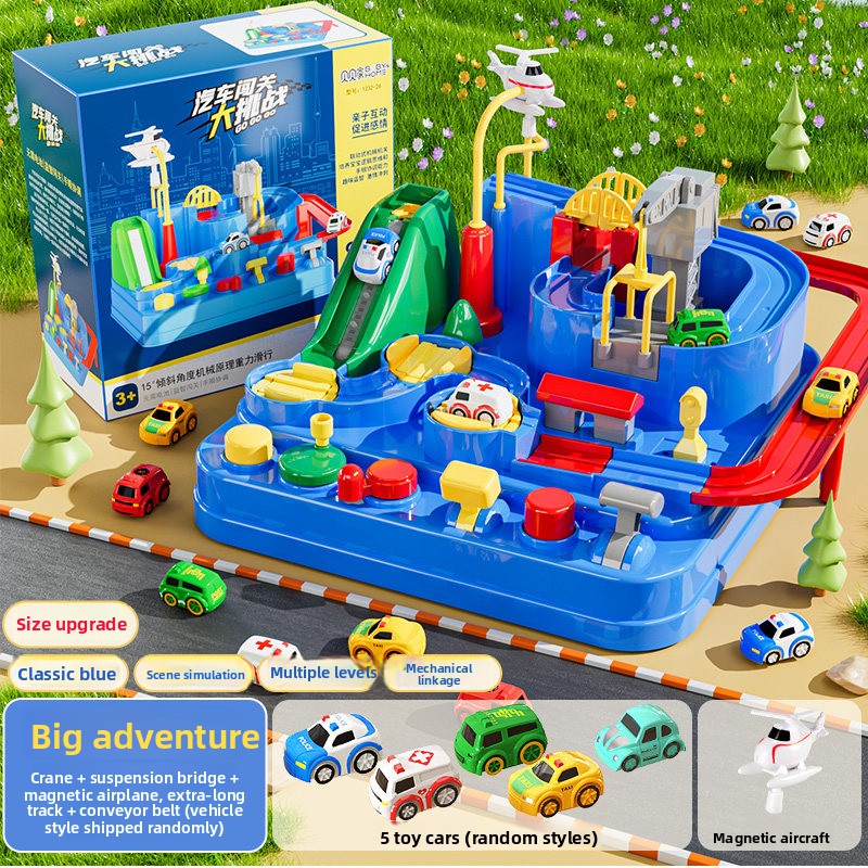 Educational Train Track Adventure Toy