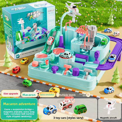 Educational Train Track Adventure Toy