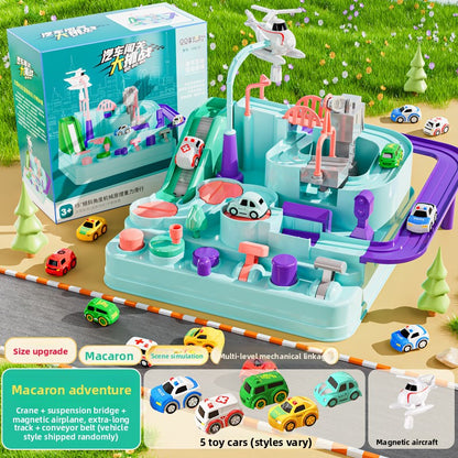 Educational Train Track Adventure Toy