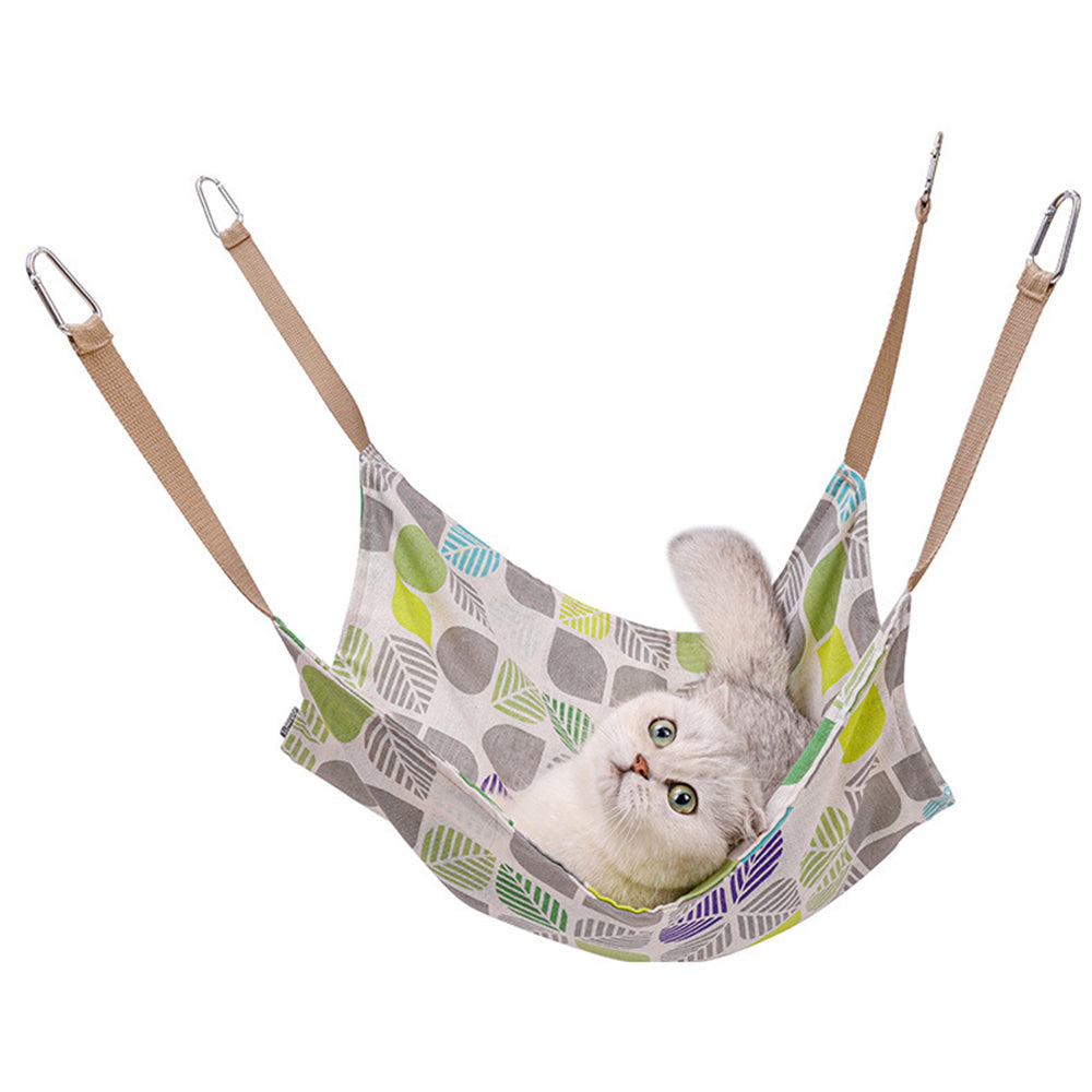 Breathable Cat Cotton Linen Hammock Wear Resistant Bed