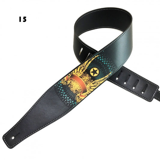 Buy Color Printing Folk Guitar Shoulder Strap Musical Accessory