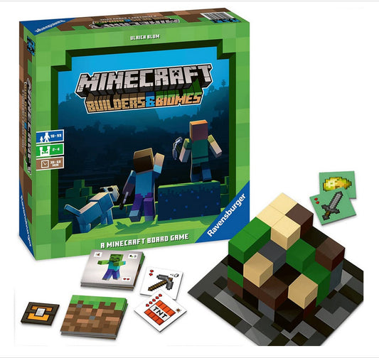 Minecraft IP Board Game Monopoly for Family Fun and Strategy
