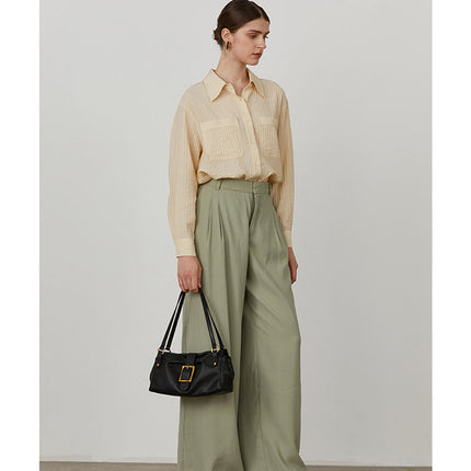 Buy New Womens Cowhide Underarm Tote Shoulder Bag Stylish & Practical