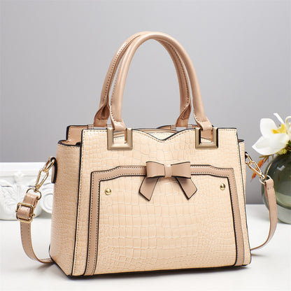 Women's Sleek Tote and Clutch Set with Spacious Capacity