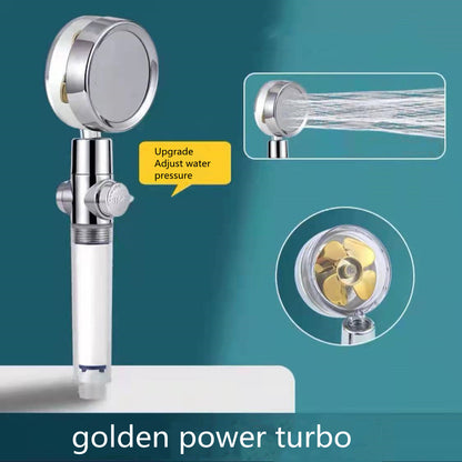 Buy Shower Head Water Saving – 360° Rotating ABS Rain Nozzle