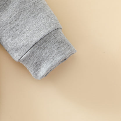 Buy Boys Grey Sweatshirt Top – Polyester Letter Casual Style