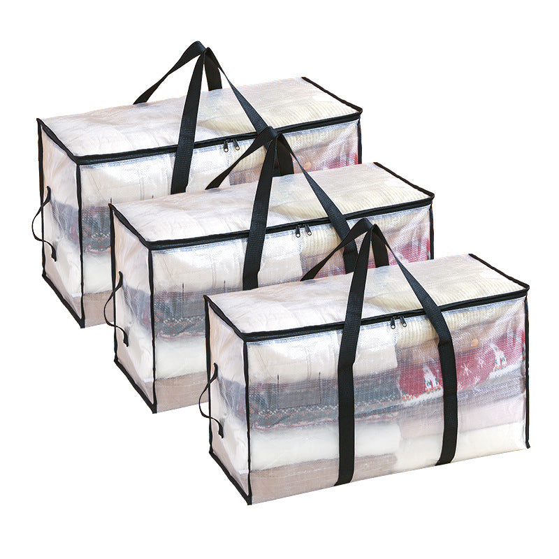 Transparent Storage Bags with Waterproof Protection