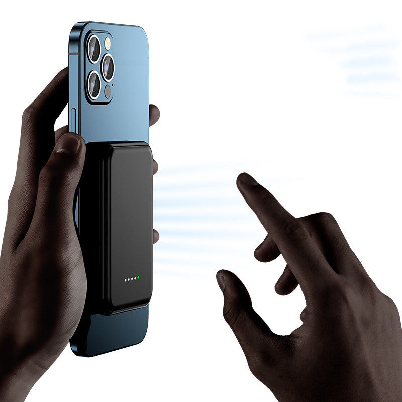 Buy Portable 5000mAh Magnetic Wireless Power Bank Fast Charging
