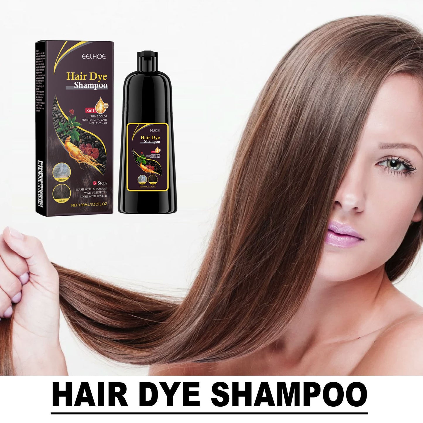 Eelhoe Black Hair Shampoo