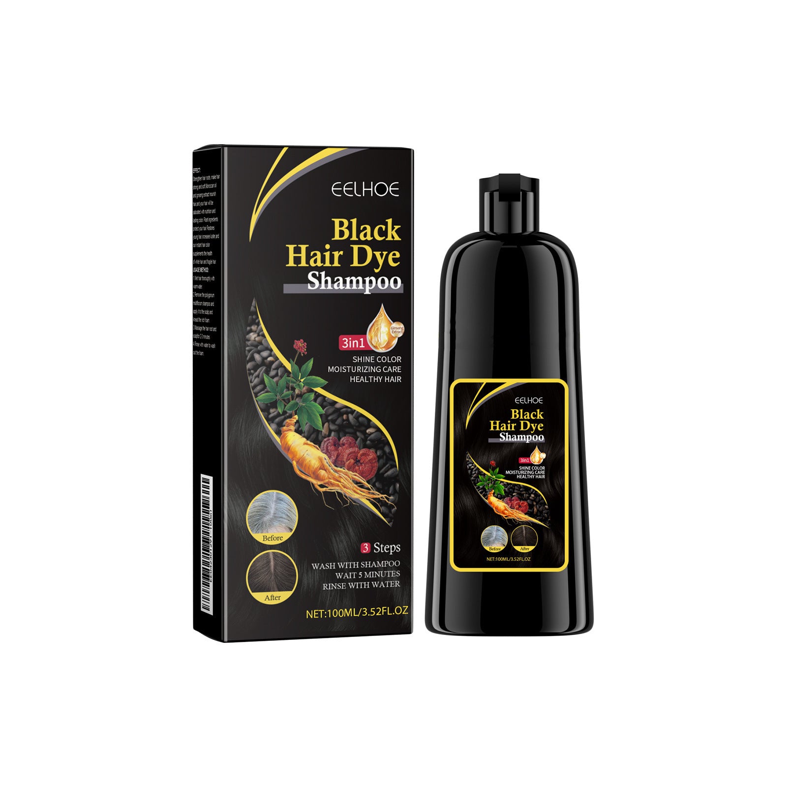 Eelhoe Black Hair Shampoo