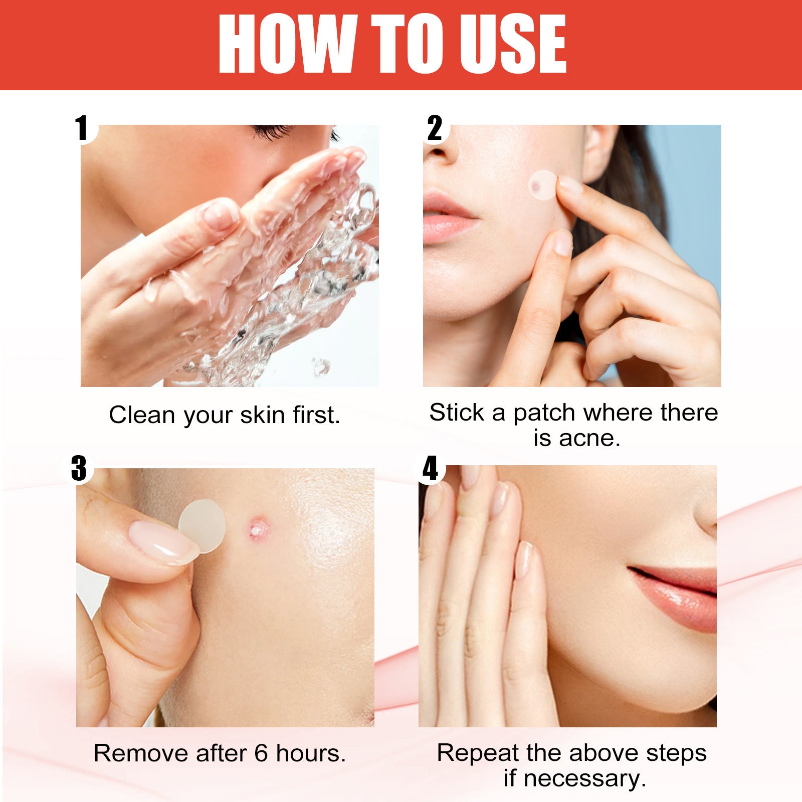 EELHOE Hydrocolloid Acne Patches