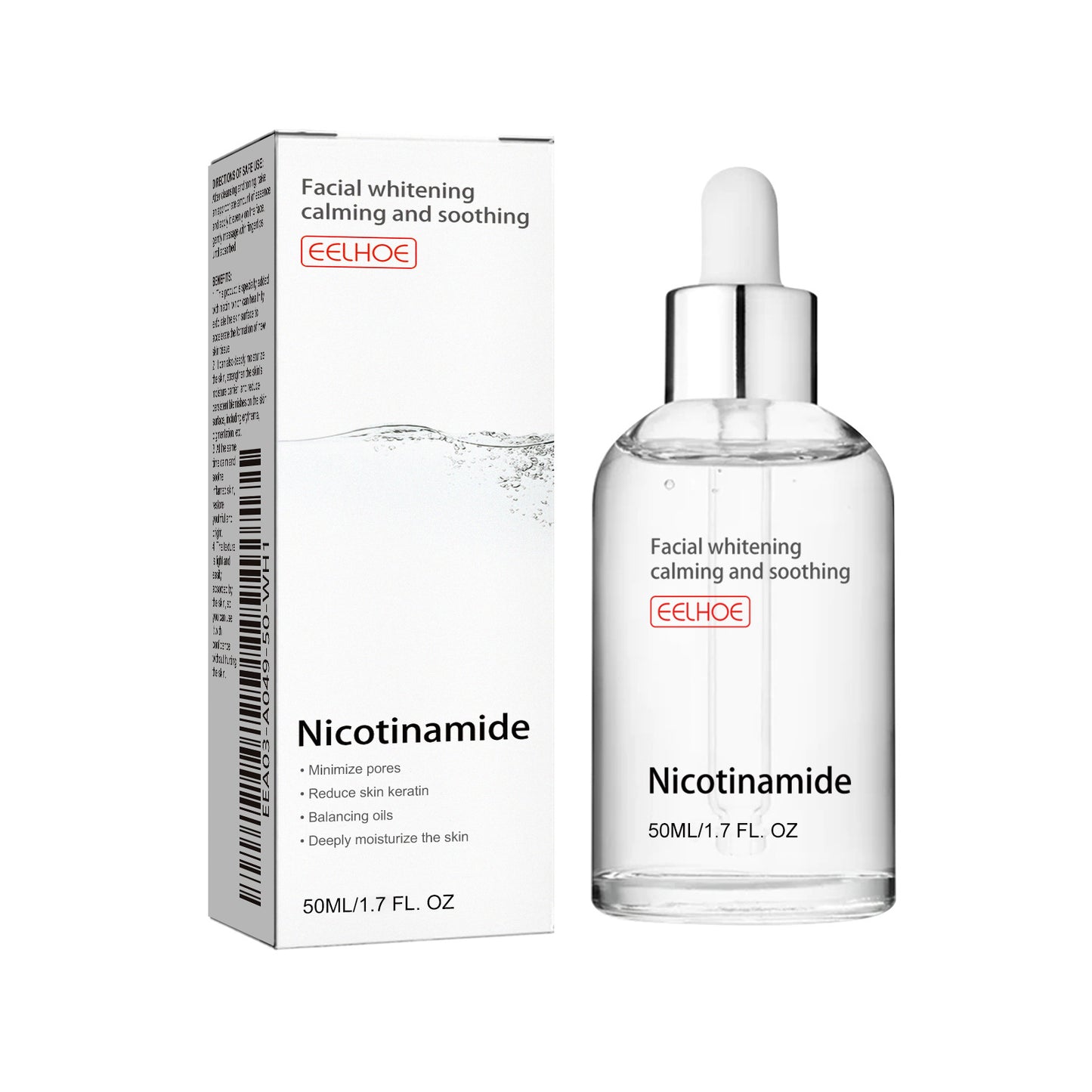 EELHOE Niacin Facial Essence Hydrating Whitening