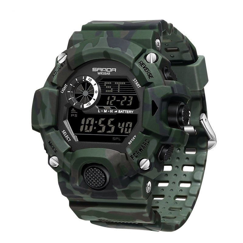 Multi-functional Camouflage Series Outdoor Sports Watch