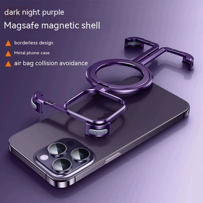 Buy Metal Airbag Anti-Fall Shockproof Phone Case Cover Online
