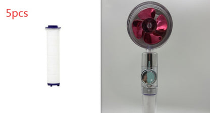 Buy Shower Head Water Saving – 360° Rotating ABS Rain Nozzle