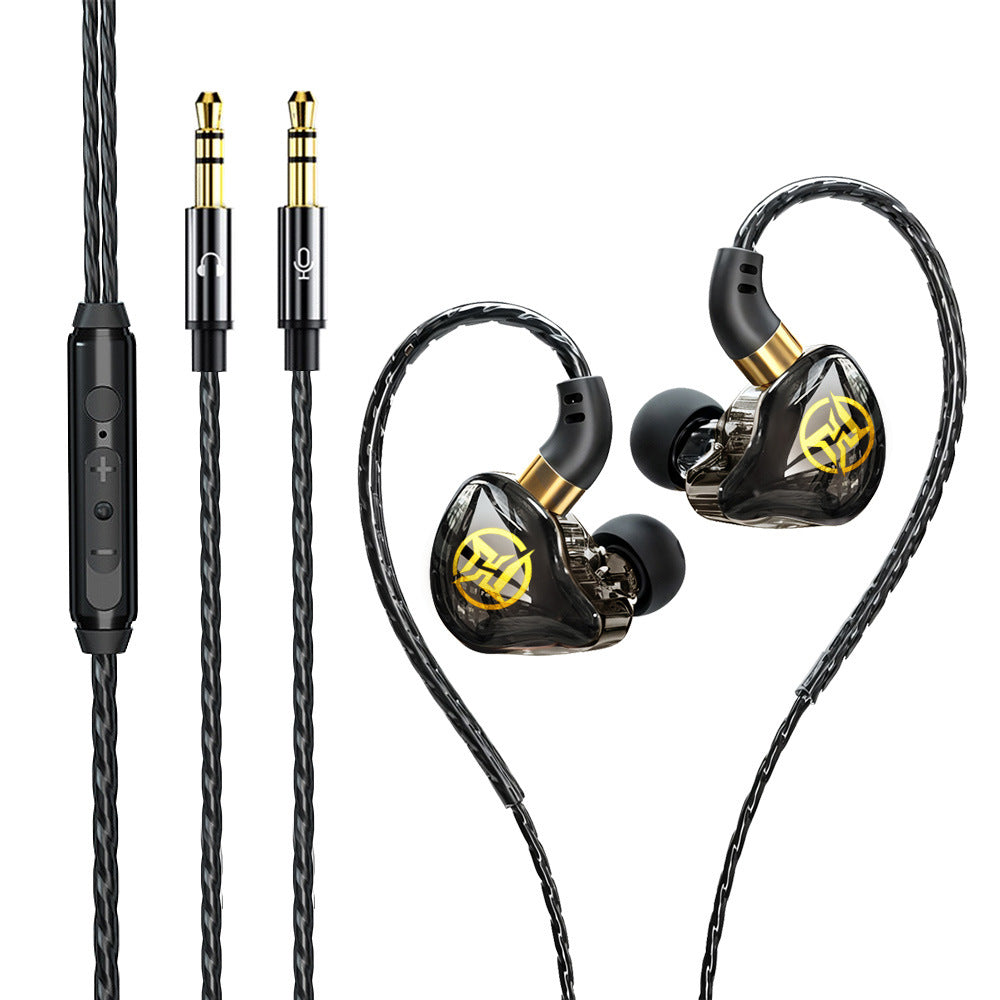 Effime Sports Wired In-Ear Headphones with Bass