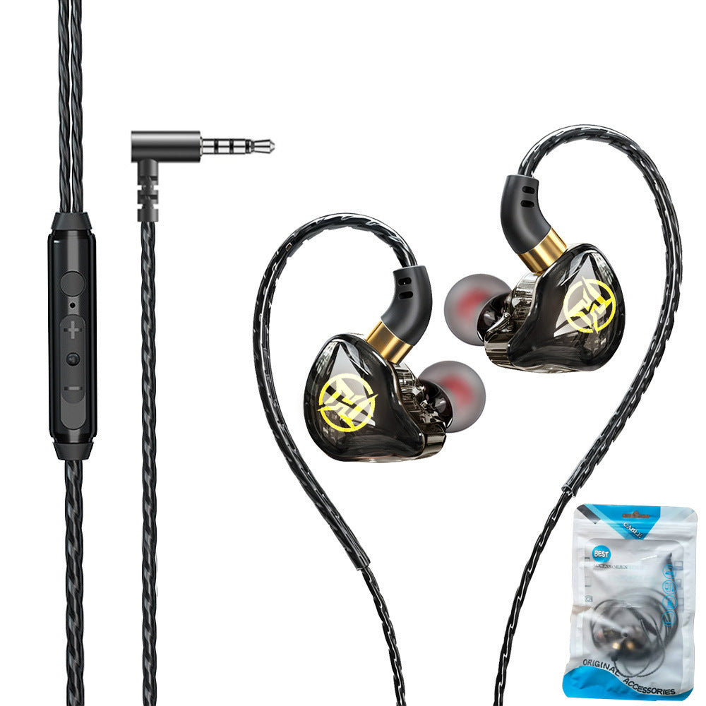 Effime Sports Wired In-Ear Headphones with Bass