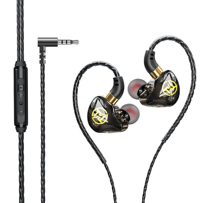 Effime Sports Wired In-Ear Headphones with Bass