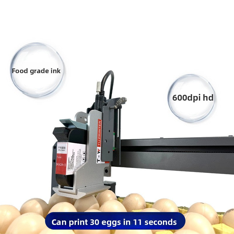 Egg coding machine