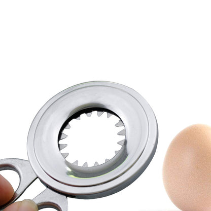 Egg opener tool